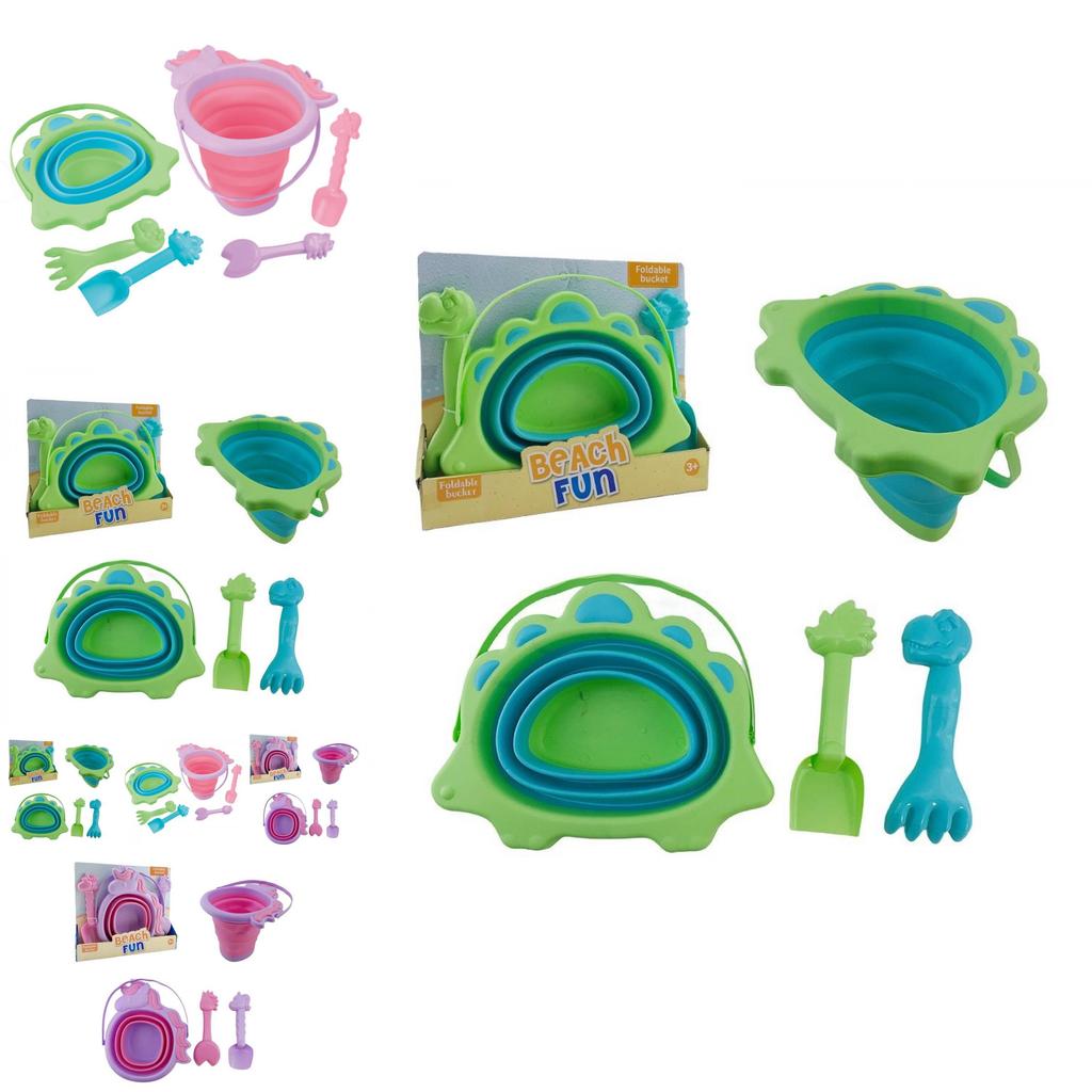 Versatile 2.5l Soft Silicone Folding Bucket Ideal For Kids Outdoor Sand Play Activities