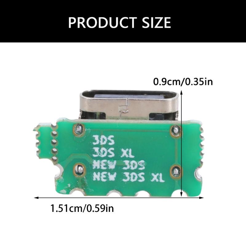 Upgrading Your Game Console With A USB C Port for 3DS/3DS XL Efficient Charging And Various Connection Enjoy Convenient