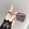 Women's Luxury Photochromic Myopia Glasses Trendy New Square Butterfly Eyeglasses Elegant Near Sight Eyewear for Ladies Men