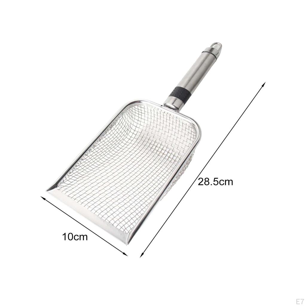 Cat Litter Reptile Sand Deep Portable Stainless Steel