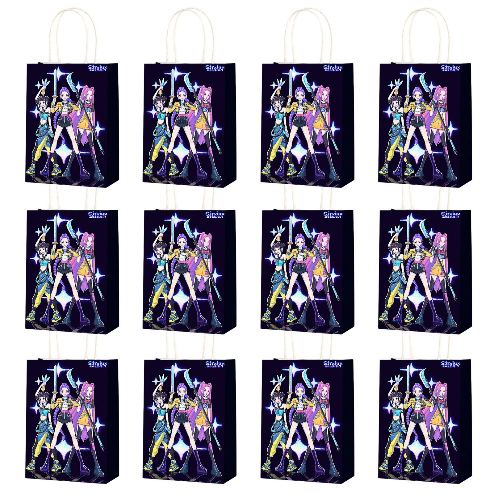 

Праздничные подарочные пакеты Праздничные принадлежности Мультяшные пакеты для конфет, Сумки-тоут, Подарочные пакеты для детей Бумажные пакеты Взрослый День рождения Декора One Size