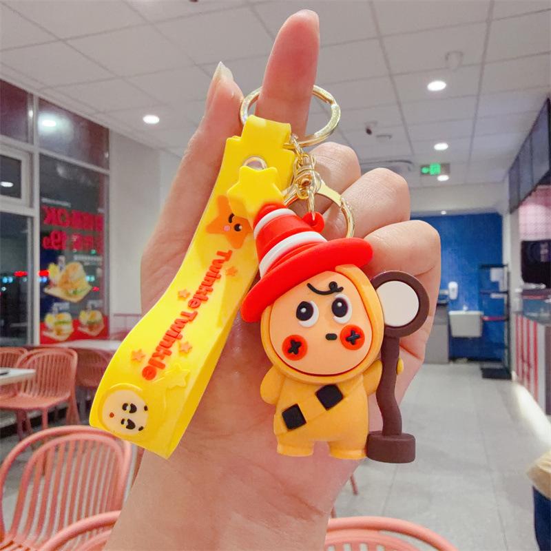 Мультяшный Милый Брелок Звездный Человек Брелок для Школьного Рюкзака Брелок Маленький Подарок Автомобильная Подвеска Подарок для Пары