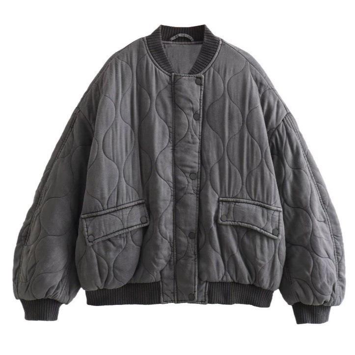Hot Selling Women's Winter Cotton Pilot Jacket - Loose Fit