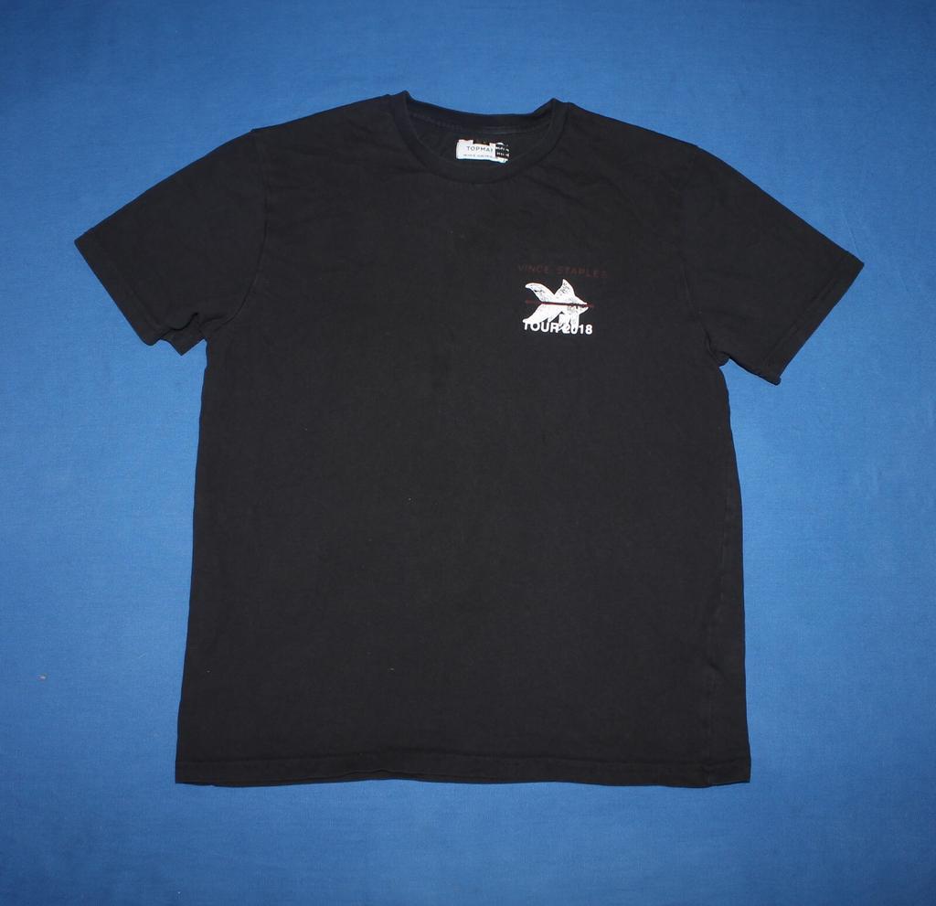 New Vince Staples Shirt Tour 2018 Double Sided Hip-Hop Rap Men's Tee Medium