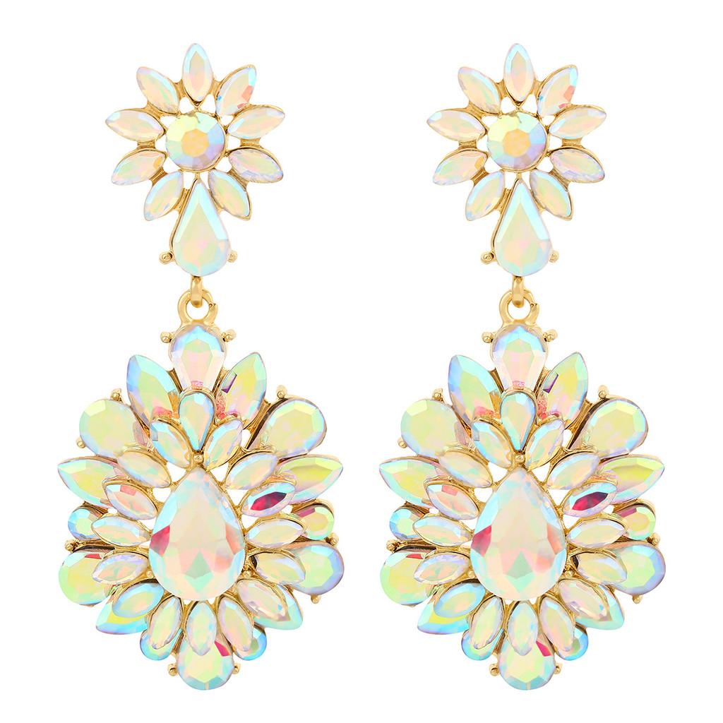 Alloy Fashion Earrings For Women With Elegant Drop Design For Spring