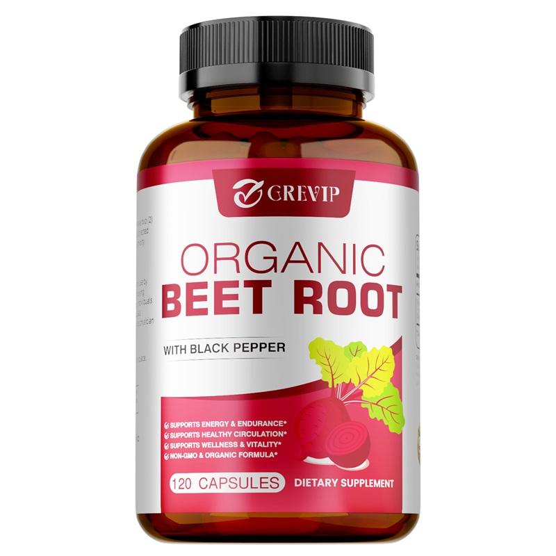 

Organic beetroot powder, fortified with black pepper to enhance absorption, source of antioxidants, vegan. 120