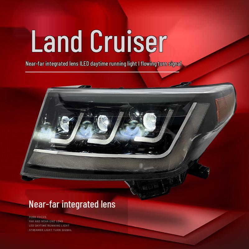 07-15 Land Cruiser LC200 LED Headlight Assembly - Modified Headlights