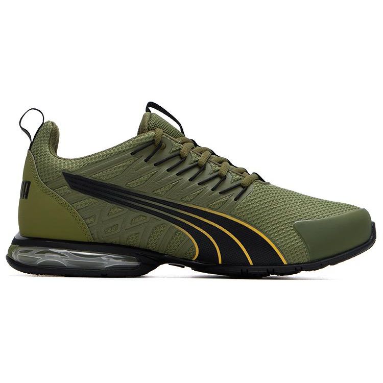 Puma Voltaic Evo Olive Green Black Unisex Sneakers Clementine 379601-05