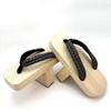 Geta Sandals for Men and Women Training Tengu Paulownia Wood Core Japanese Floral Retro Summer Festival Leaf Numerical Japanese Shoe Size [Zentapo]