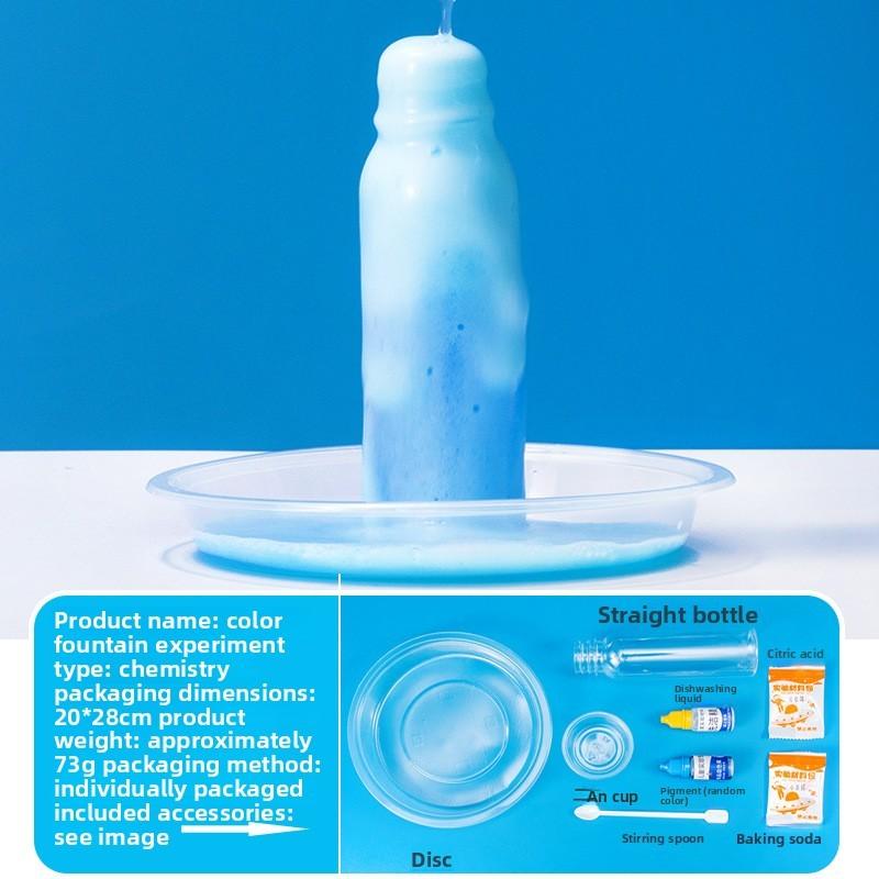 

Craft Science Diy Kit With Colorful Pearl Rain And Volcanic Materials Eruption ColorFountain