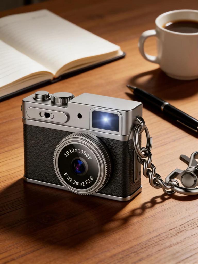 1080P HD Retro Mini Digitalkamera für Studenten - Foto-, Video- und Tonrekorder