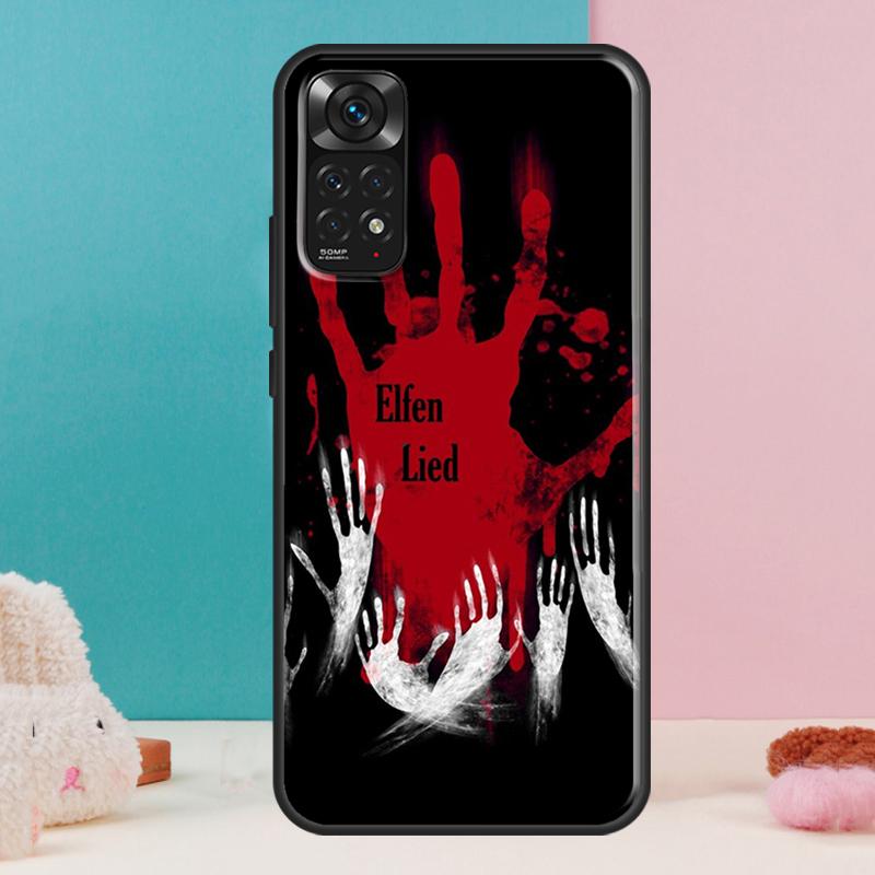 Bloody Hand Case For Xiaomi Redmi Note 14 13 Pro 12 11 9 10 9S 10S 11S 12S Redmi 14C 13C 10C 12C Cover