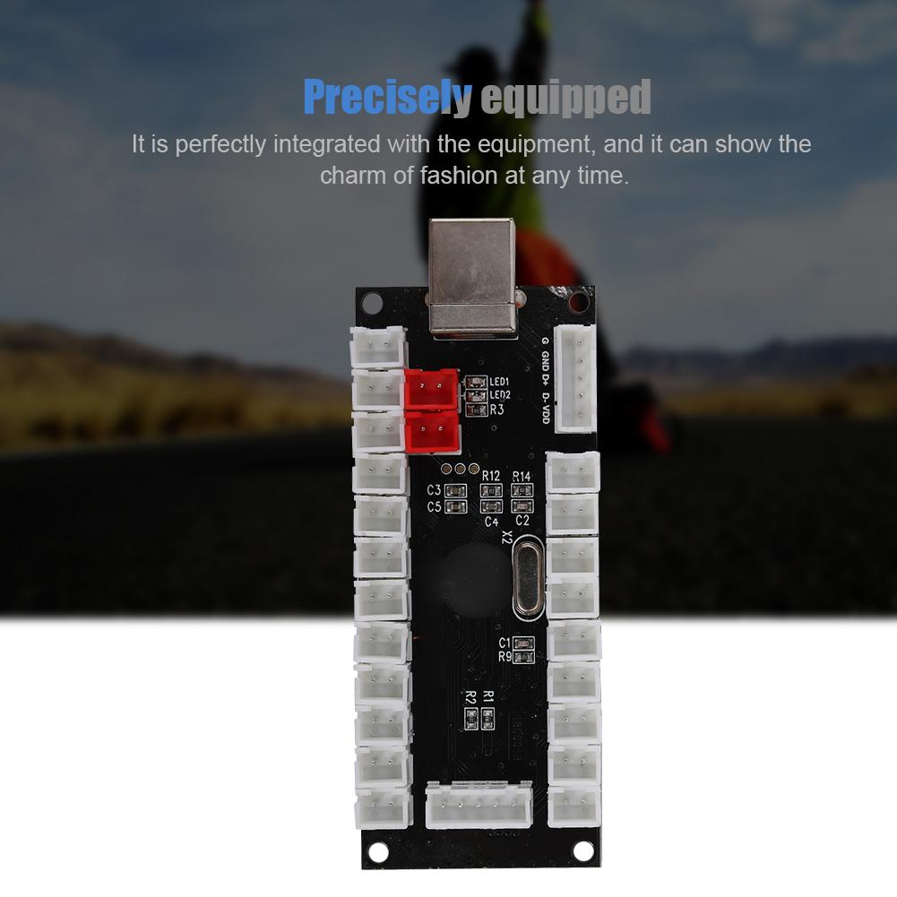 Arcade Game USB Encoder Button Controller for Raspberry Pi Host PC Game Machine BlackCY 822C