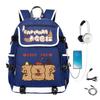 Kapibara Schoolbag Large Capacity Cute Junior High School Students Durable Lightweight Backpack Men and Women