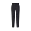 Golf Series Solid Color Mid Waist Woven Zipper Casual Pants Women Pants A11W615802F-BK