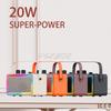 Retro Karaoke Wireless Bluetooth Speaker Microphone All In One Outdoor Family Gathering Set KTV Dual Mic LED