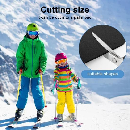 1/2/4/6/8Pcs Ski Shin Pads 5MM Thickened Foam Snowboard Shin Guards Cuttable Leg Pain Relief Portable Winter Sports Ski Boot Liner Shin Protector