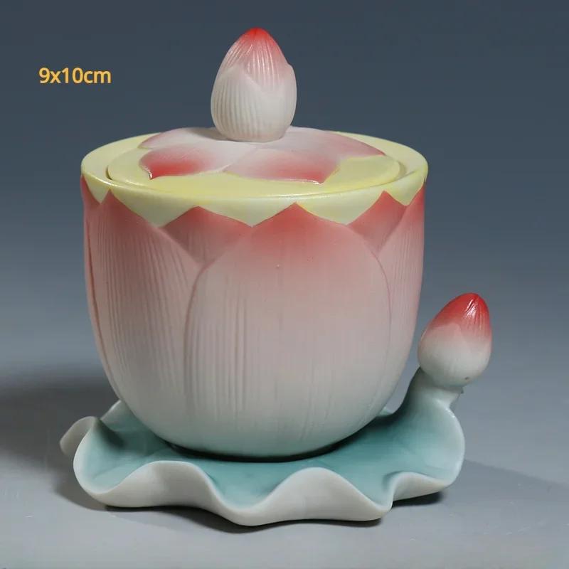 1pc Ceramic Household Buddhist Tools Set for Worshipping Buddha Statues, Guanyin Statues, Household Items Fruit Tray, Holy Water