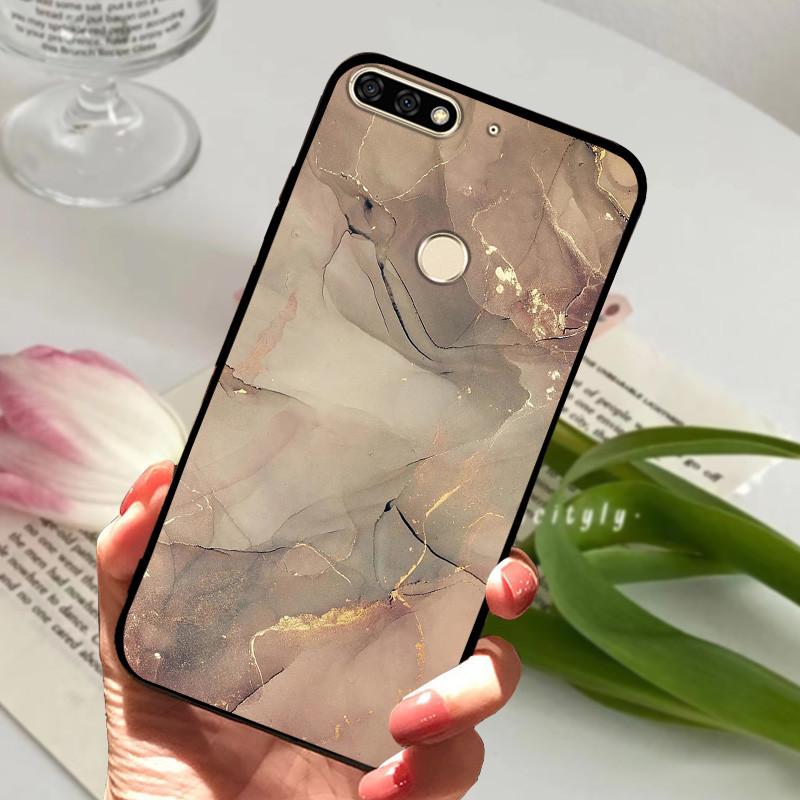 For Huawei Honor 7C Pro Case LND-L29 Silicone Shockproof Soft TPU Phone Cover For Huawei Honor 7C 5.99" Funda Honor7CPro Cartoon