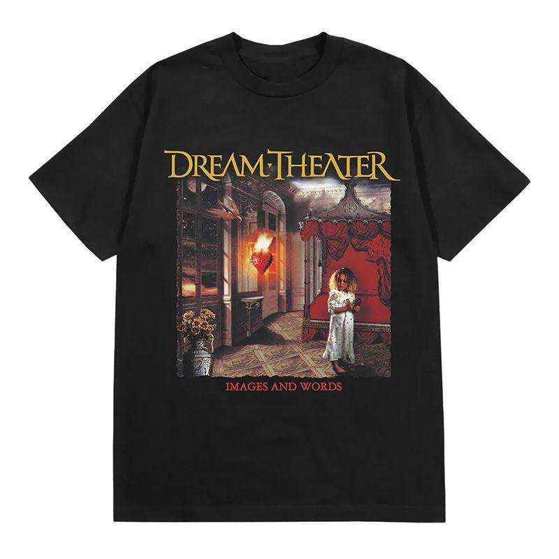 Dream Theater The Dream Theater Band American Avantgarde Metal Dark Rock American Loosefitting Versatile Short Sleeve