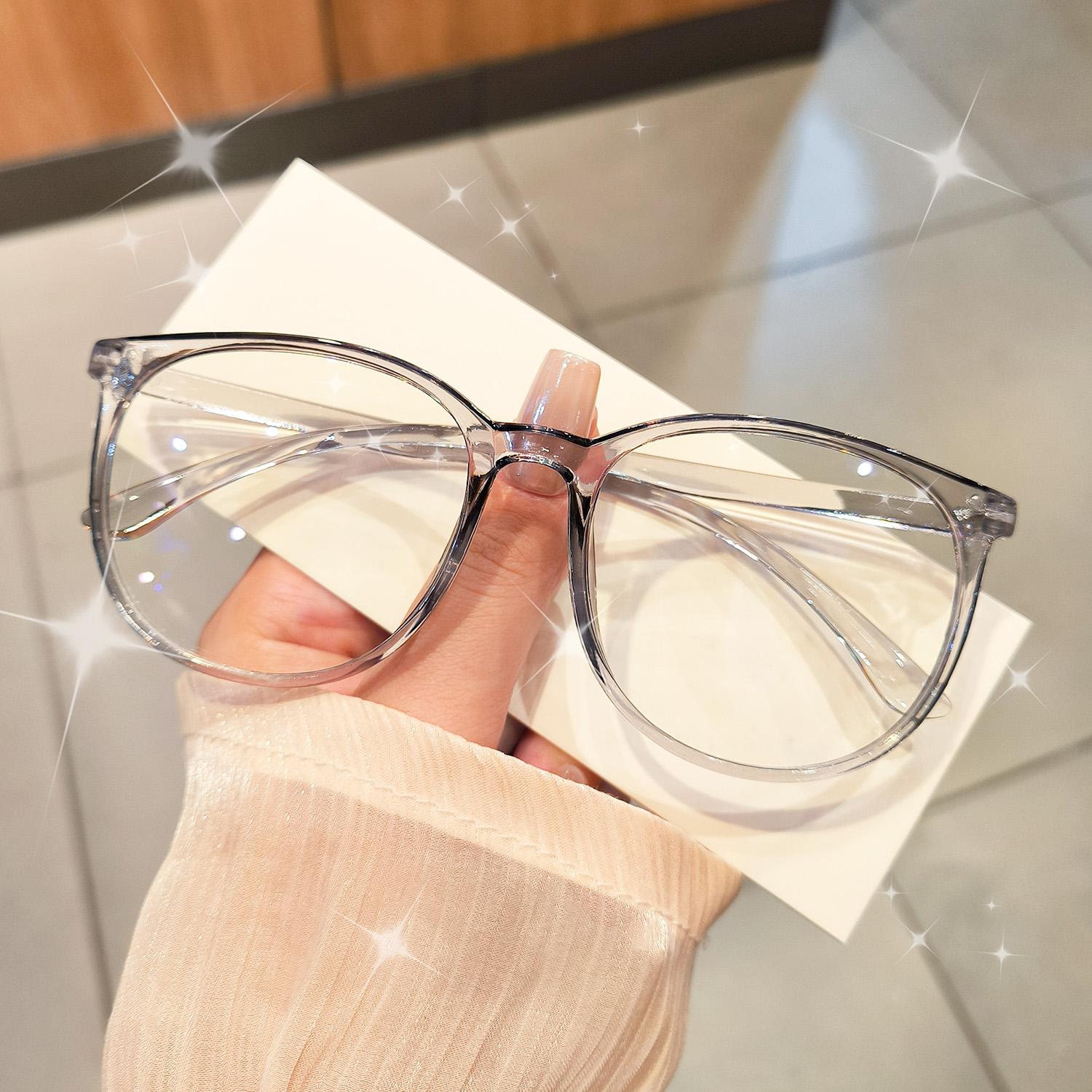 

High Quality Fashion Square Frame Transparent Plano Glasses Simple and Versatile Photo Gift Fashion Glasses for Men and Women