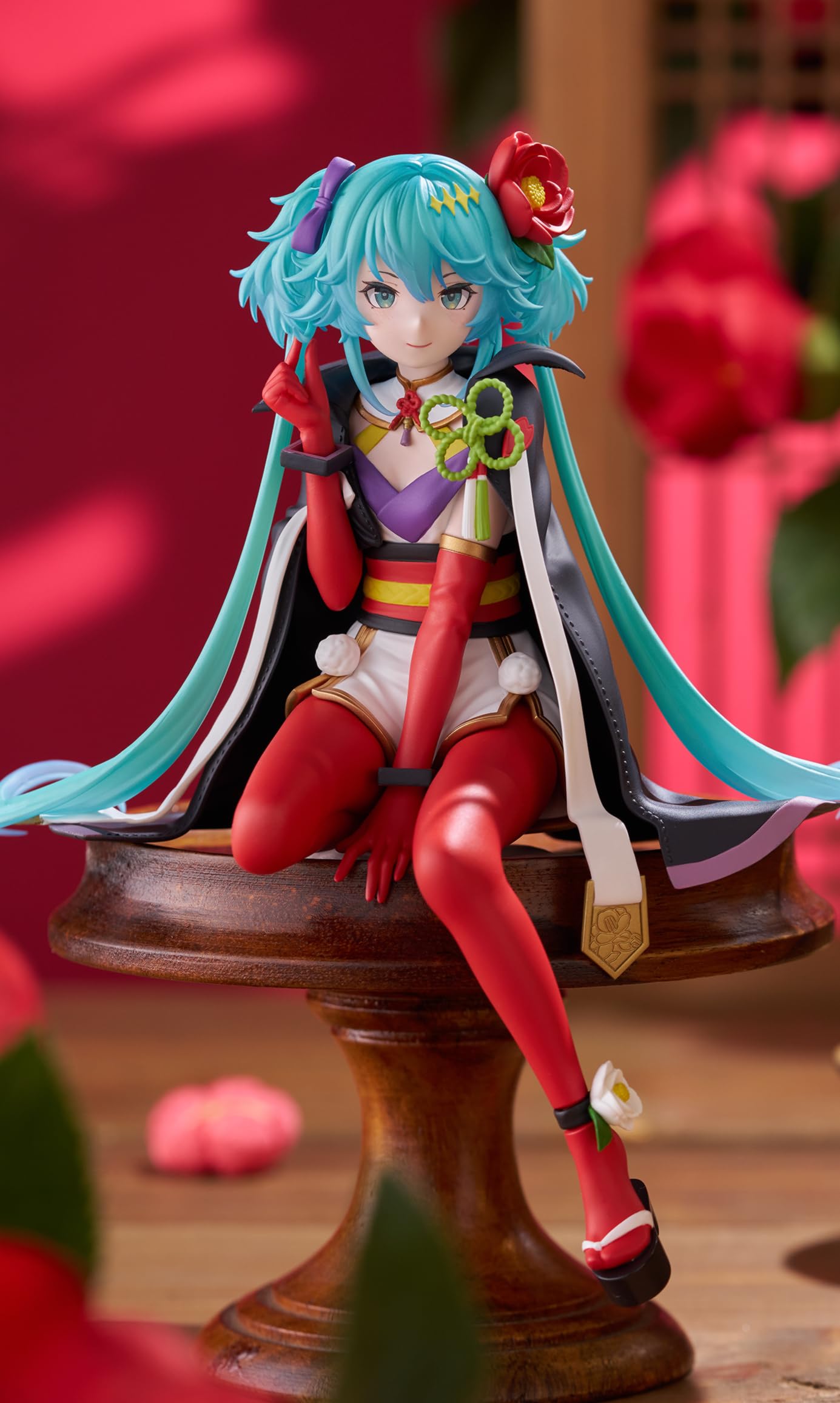 Hatsune Miku Noodle Stopper Figure Flower Fairy Tsubaki
