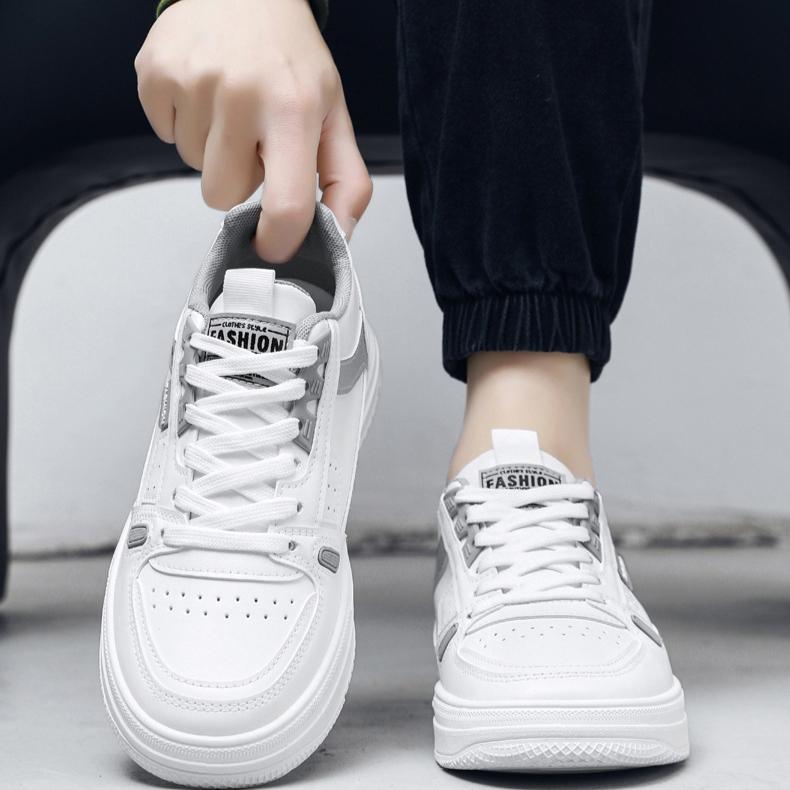 Letní prodyšné ploché boty pro muže, Vodotěsné a protiskluzové pracovní boty, Pánské ležérní kožené boty a Trendy sportovní boty pro začátečníky