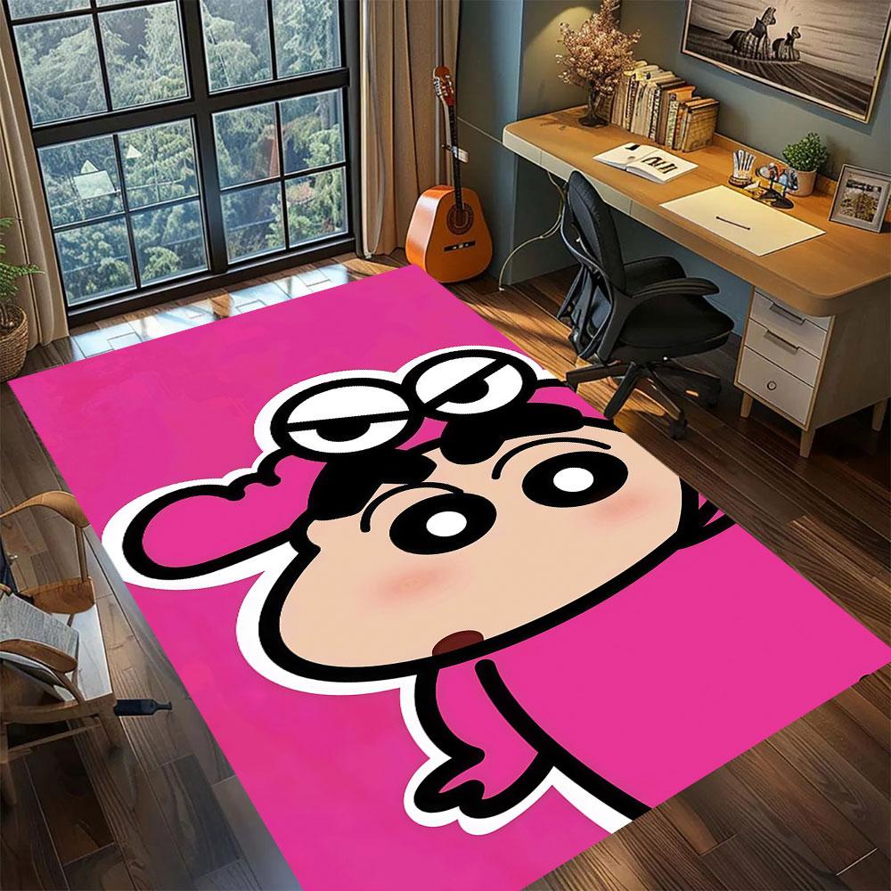 Shinchan anime character Carpet for Living Room Bedroom Home Decor Cool Movie Mat Play Floor Mat