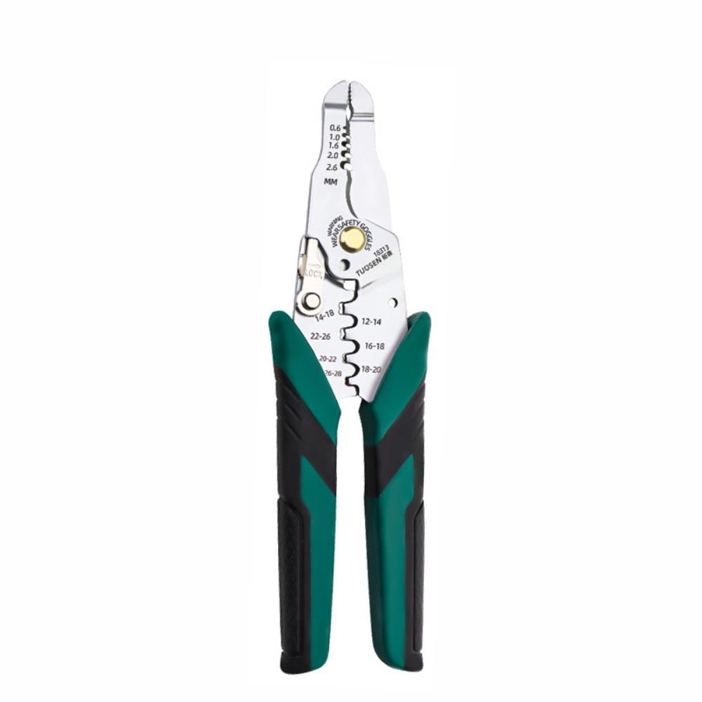 

Клещи для зачистки проводов из нержавеющей стали, нескользящие ручные инструменты, инструмент для зачистки проводов, многофункциональный, удобный