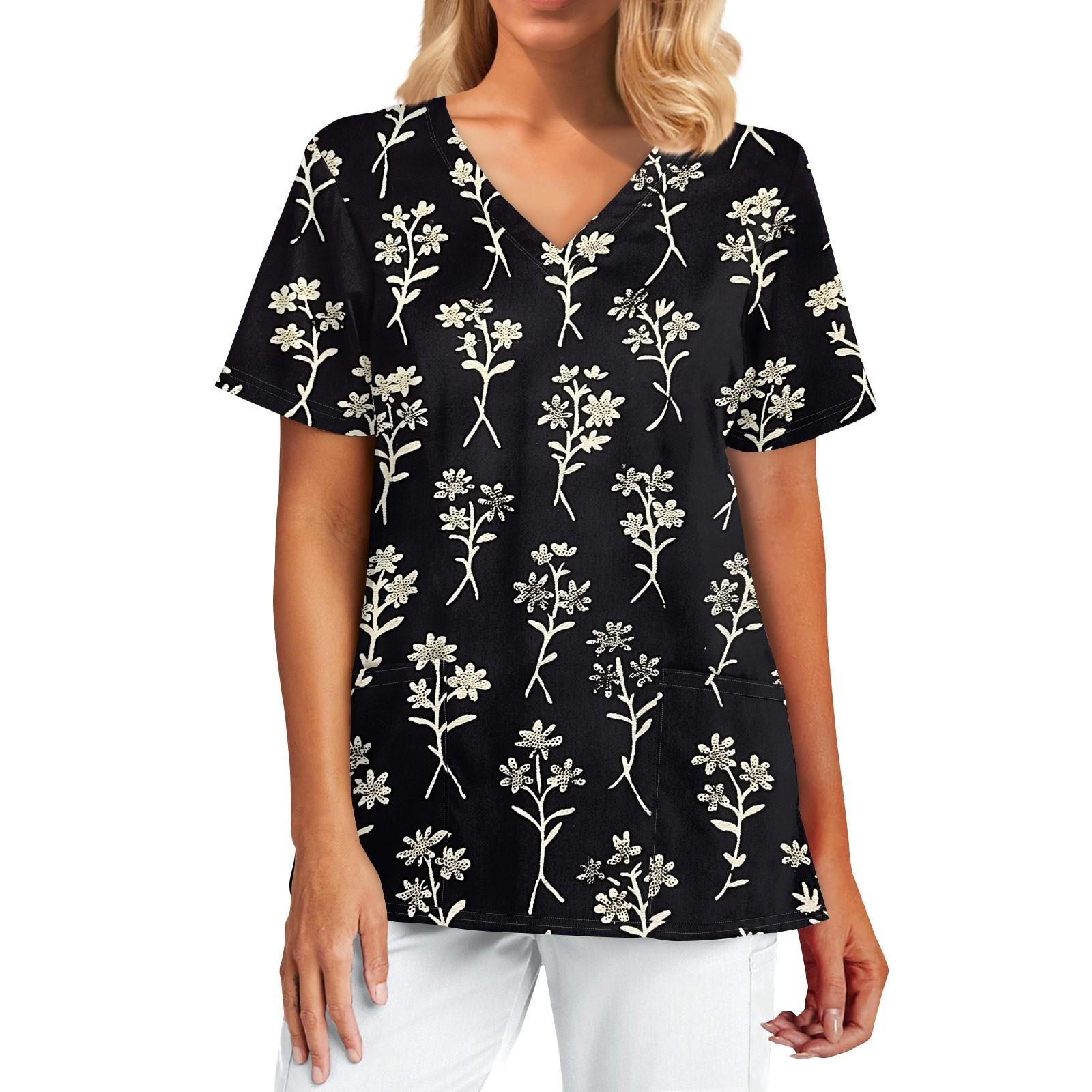 

Женская весенне-летняя повседневная однотонная свободная футболка с круглым вырезом и коротким рукавом L чёрный