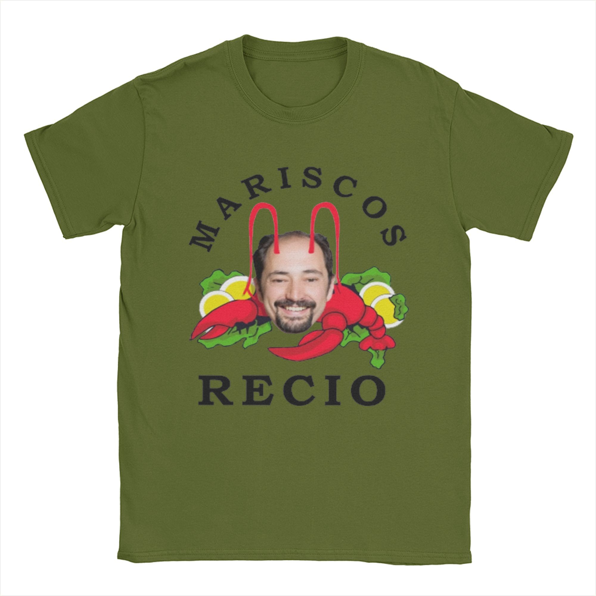 

Graphic Printed Antonio Recio Funny Meme T Shirt For Unisex 100% Cotton T-shirts Short Sleeve Clothes 4XL