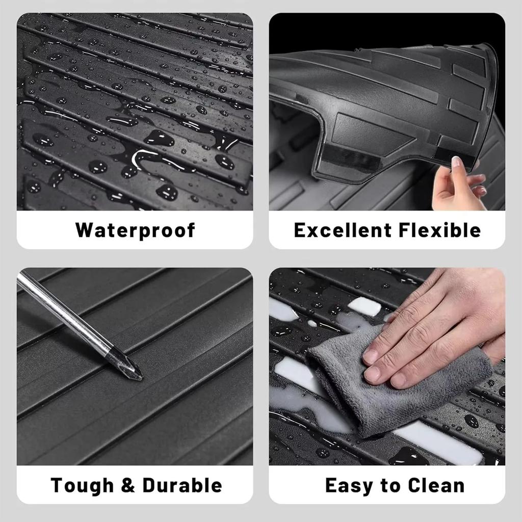 for Jetour T2 Traveller 2025 2025 Custom TPE floor Mats Full Set Eco-Friendly Waterproof All-Weather Floor Liners Accessories