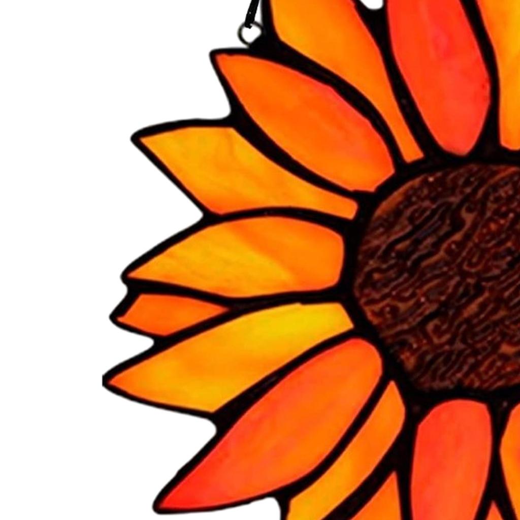 Sunflower Window Hanging Ornament Hangers Gift for Mom Plant Decor Pendant Grandma Outdoor