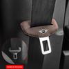 2pcs Car Interior Seat Belt Buckle Protector Cover Accessories For MINI Cooper JCW WORKS R55 R56 F55 F56 R57 R58 R59 R60 R50 G4