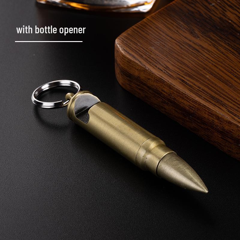 Compact Metal Kerosene Lighter with Portable Bottle Opener, Slide Ignition, and Unique Design