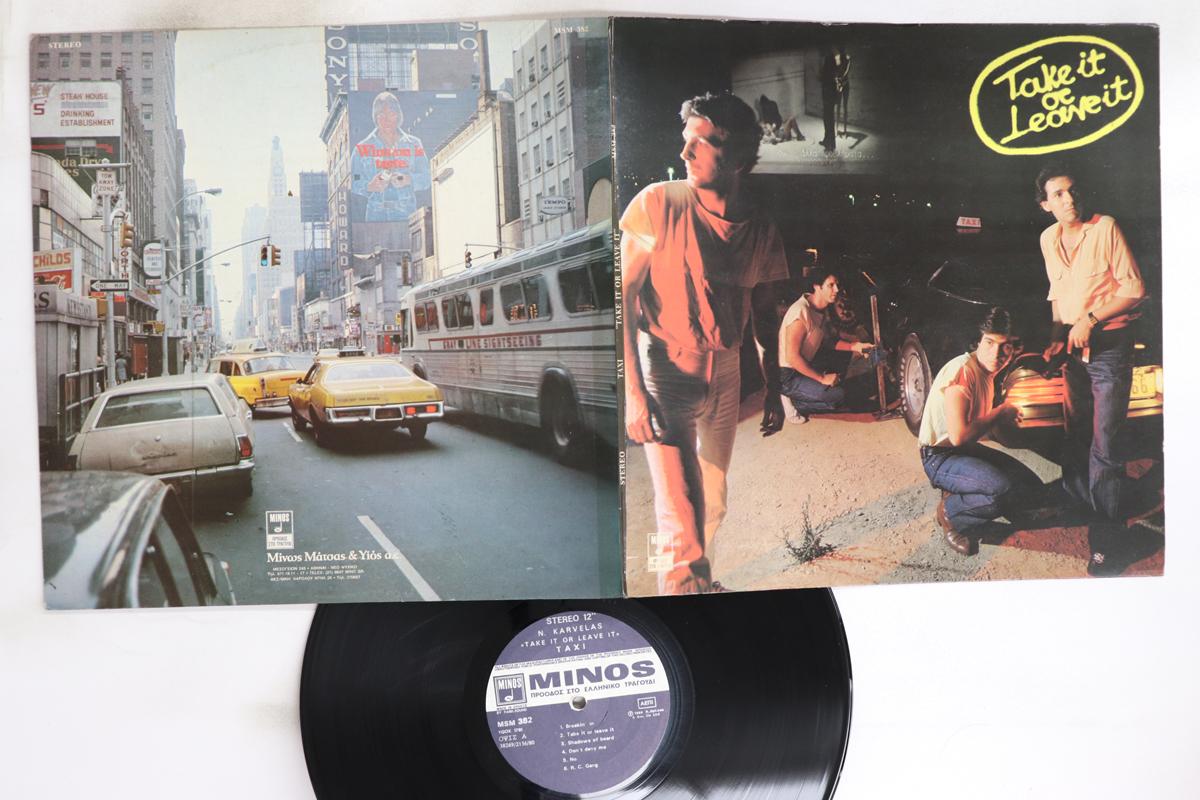 

LP Record TAXI Take It Or Leave It MSM382 MINOS 1980 Greece Rock Used