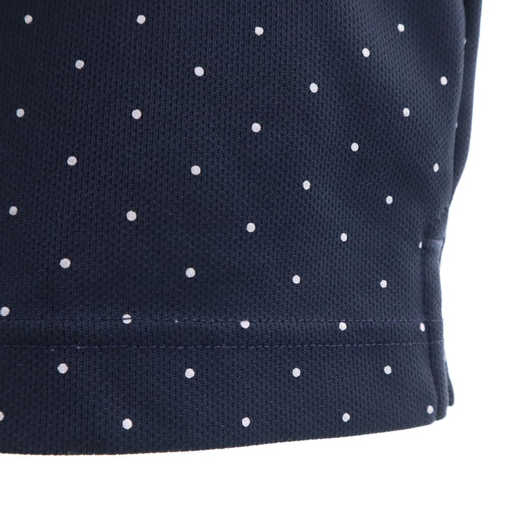 Callaway Pánské použité golfové polo tričko s krátkým rukávem se vzorem teček L námořnické