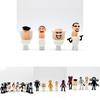Skibidi Toilet Pvc Collectible Figure Interactive Game Desktop Decoration