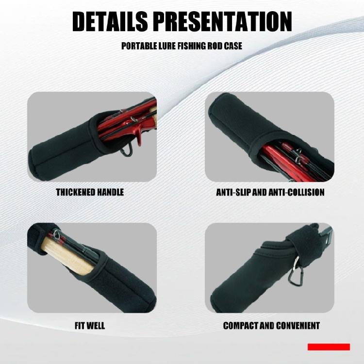 Adjustable Fishing Rod Fasteners Fishing Rod Tie Tip Cover Sleeves Poles Tie Strap For Convenient Use Fishing Accessories