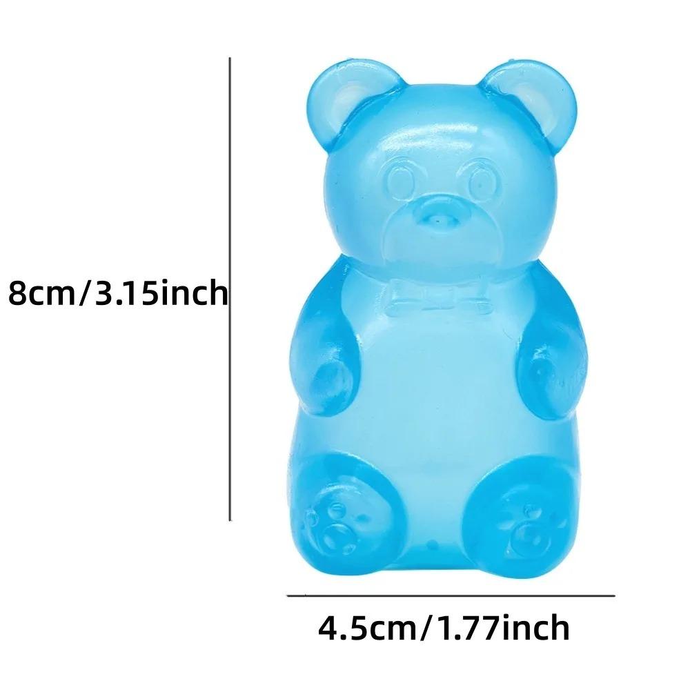 Stress Relief Bear Malty Sugar Press Ball, Stress Doll, Slow-Release Music Pressing Stress Doll