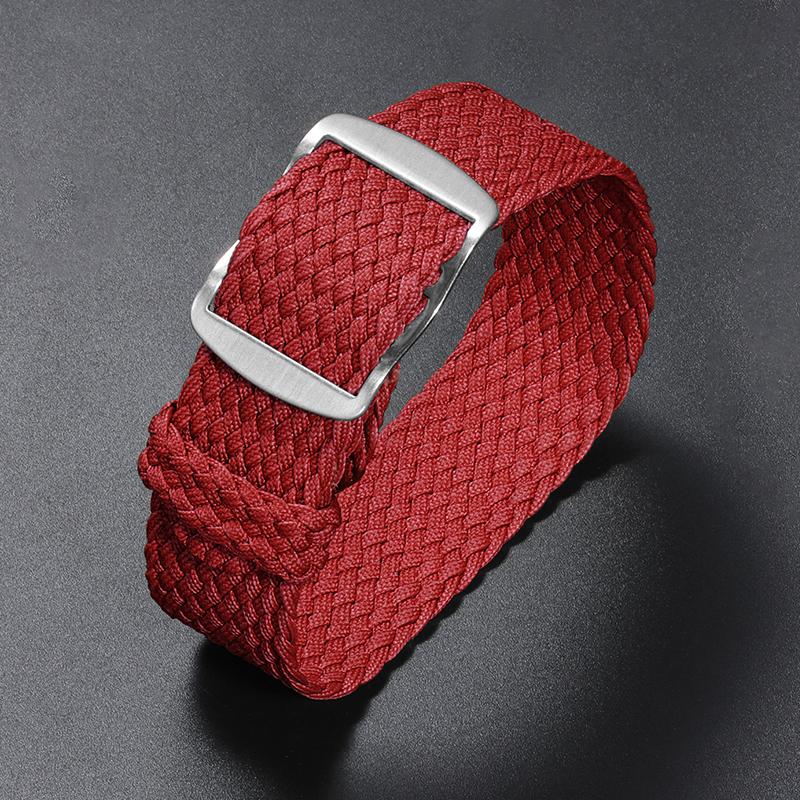 High-quality Woven Nylon Watch Strap Bracelet Belt 14mm 16mm 18mm 20mm 22mm Band for Omega Universal Replacement Watchband