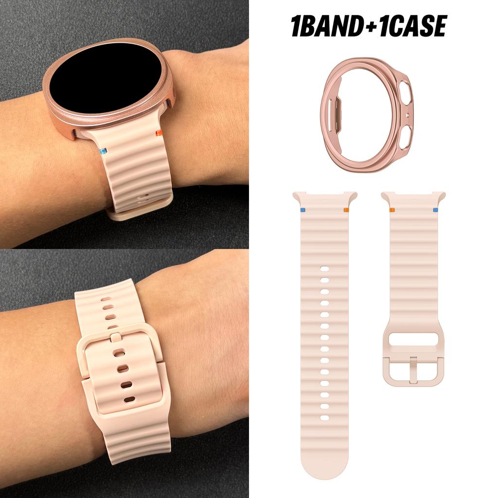 40/44/46mm Watch Strap for Samsung Watch 8/Watch 8 Classic Anti-Collision Protection Seamless Fit Breathable and Sports Strap