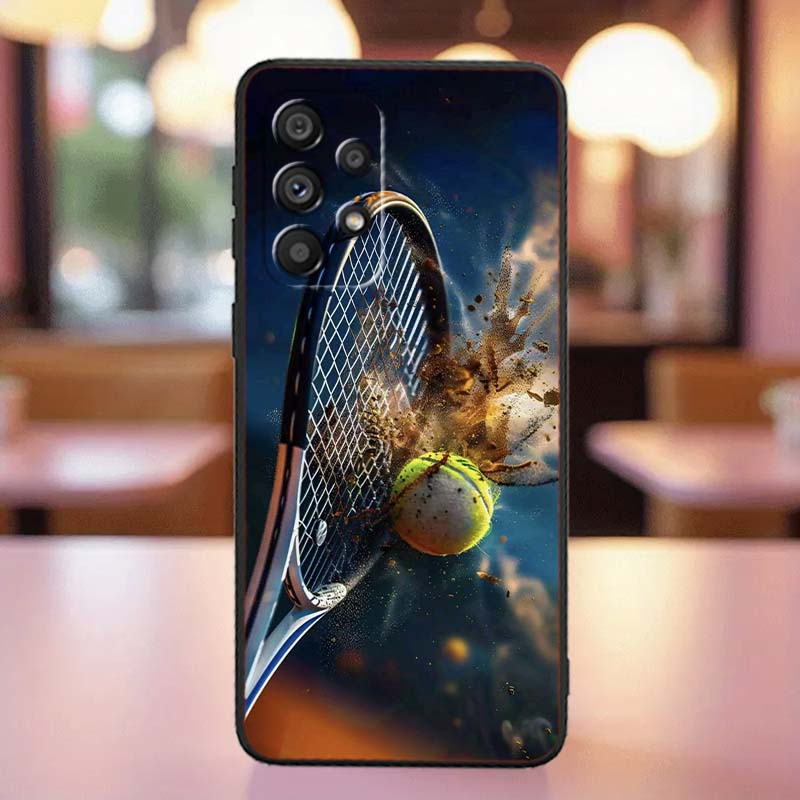 Sports style pattern For Samsung A41 A35 A34 A33 A32 A25 A24 A23 A21s A06 A05 A04 A03 Note 10 20 Ultra 5G Black Case