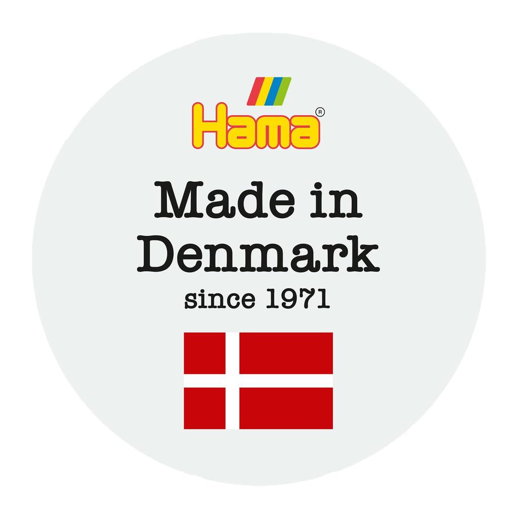 Hama Bornelund Malte Haaning Hama Beads Pastel Jewelry Kit for Ages 5 and Up (MH3707)