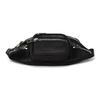 Alexander Wang Double-Zip Satin Crossbody Waist Bag Polyester Mini Unisex Couple Style Black