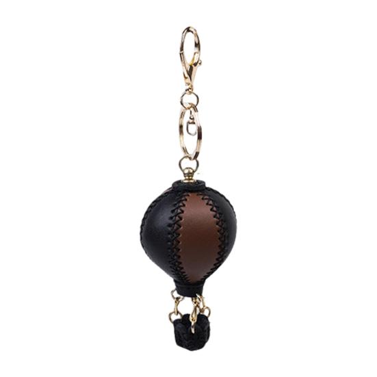DIY Faux Leather Craft Kit Handmade Hot Air Balloon Keychain