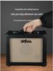 Portable Guitar Amp Saxophone Keyboard Acoustic Guitar Electric Wind Instrument Rechargeable for Outdoor Performance
