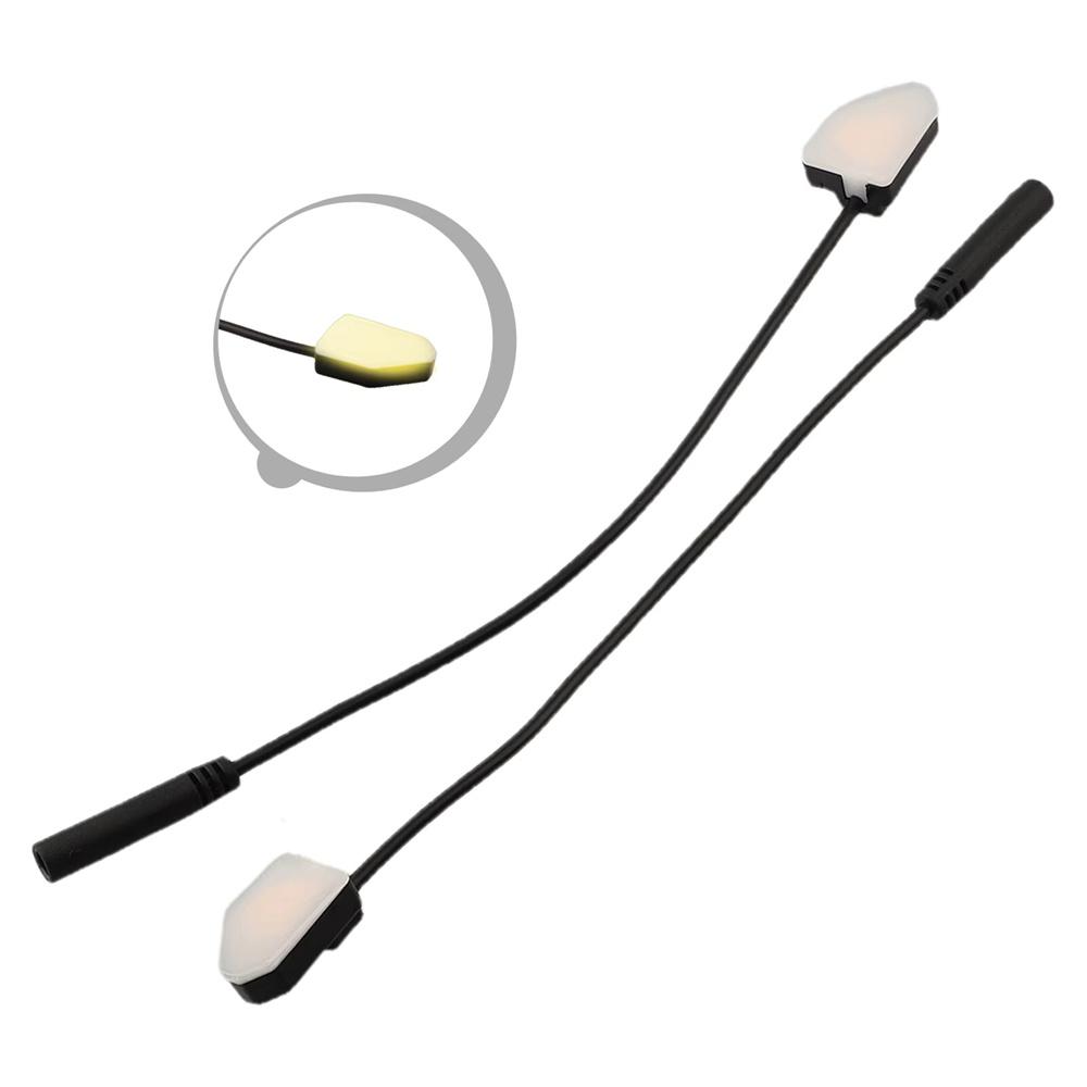 2Pcs Car Blind Spot Detection System BSD Lens Light Alarm Safety Driving Warning