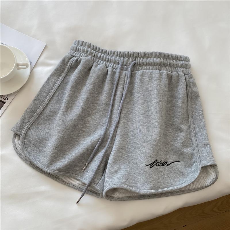 Summer Loose Outerwear Home Shorts High Waist Casual Sports Wide Leg Yoga Shorts Women’s Shorts