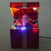 Holiday Music Boxes With Builts In Christmas Songs LED Illuminateds Decoration Durable PC Materials USB Operated For Family Gatherings